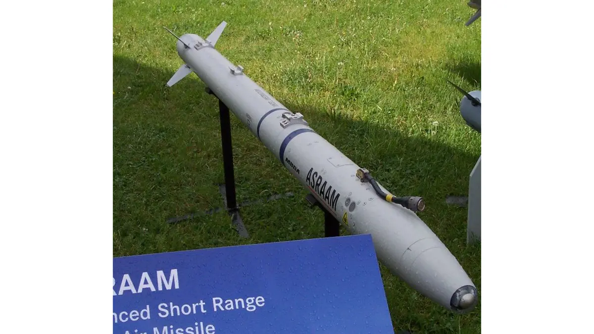 Advanced Short Range Air‑to‑Air Missile (ASRAAM)