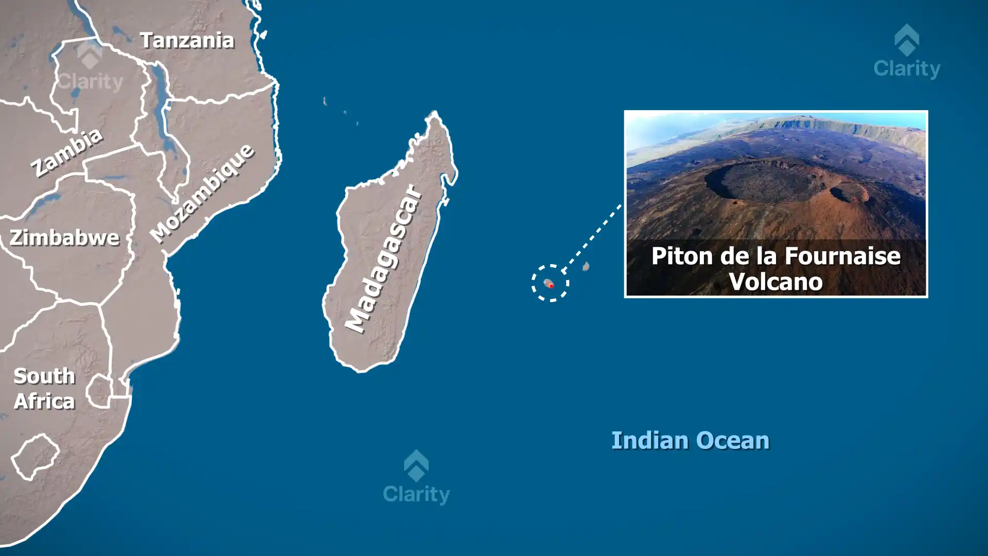 Piton de la Fournaise Volcano Eruptions