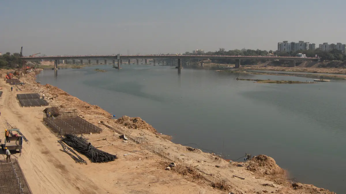 The Sabarmati River: origin, course and tributaries