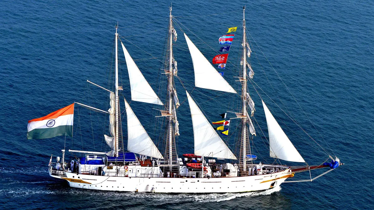 INS Tarangini – India’s Sail Training Ship