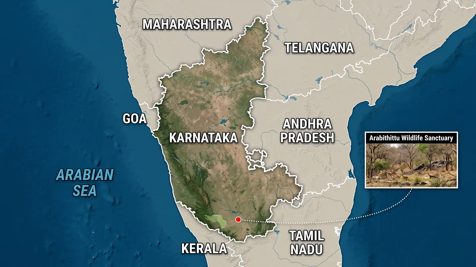 Arabithittu Wildlife Sanctuary, Karnataka